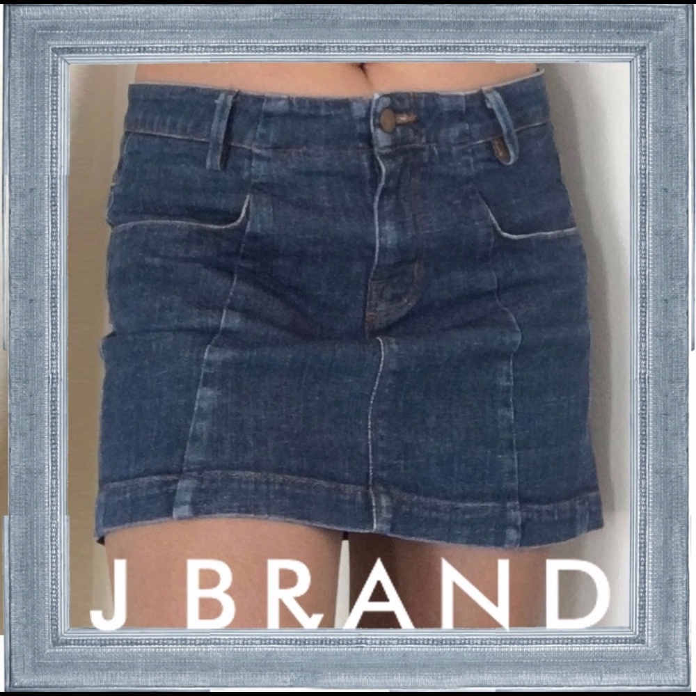 JBrand denim mini skirt size 10
